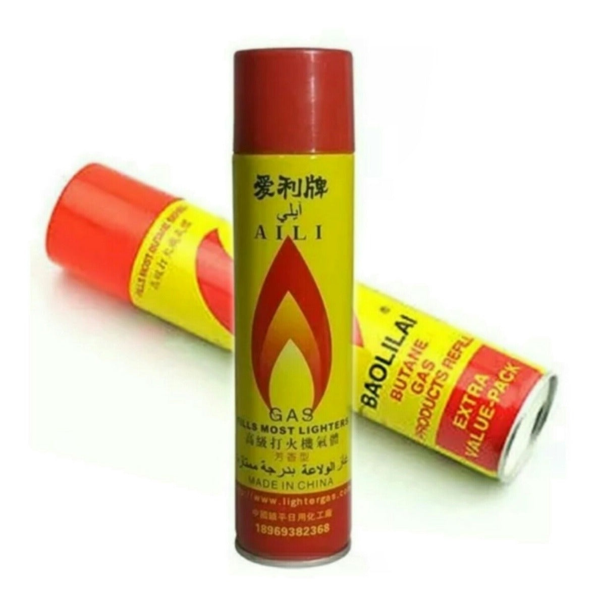 GAS BUTANO - 158 ml. - 6 unidades