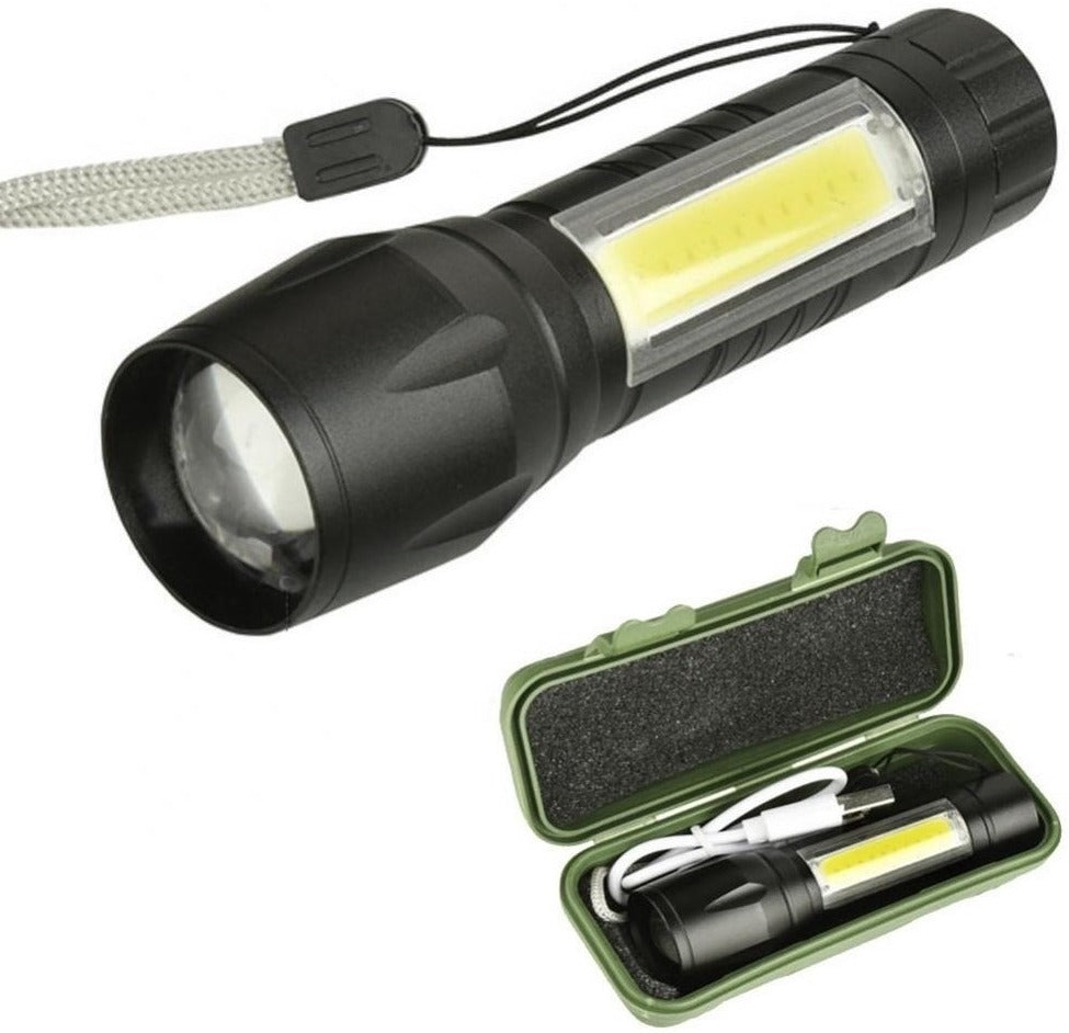 LINTERNA TÁCTICA RECARGABLE - MINI BIG
