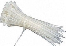 SUNCHOS BLANCOS 200 x 4,8 mm- 100 UNIDADES